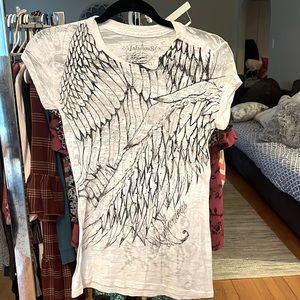 Medium woman’s infamous Angel wing t-shirt